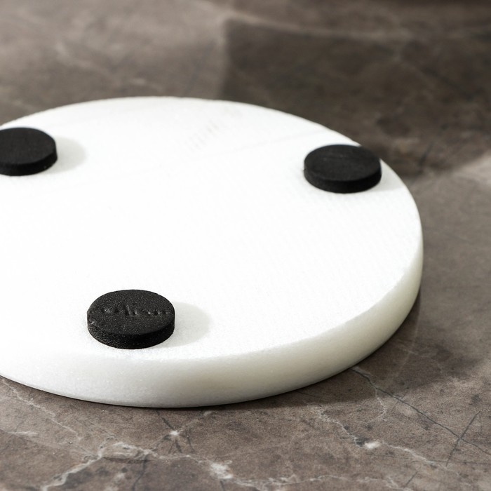 Подставка для горячего Magistro Marble, d=10 см, из мрамора Подставка для горячего Magistro Marble, d=10 см, из мрамора