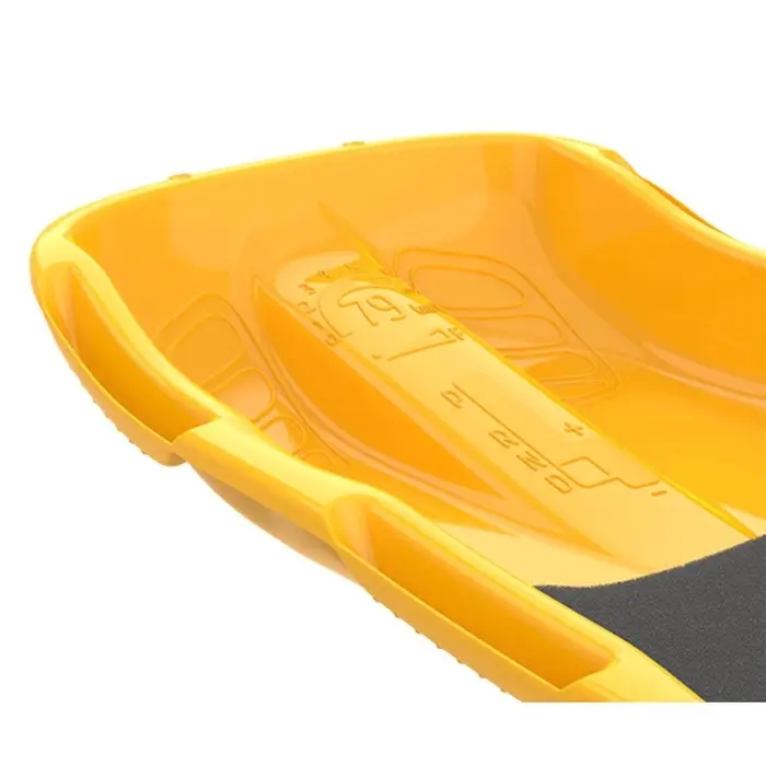 Санки с мягкой сидушкой «Комета», желтые 74×43см Санки с мягкой сидушкой «Комета», желтые 74×43см