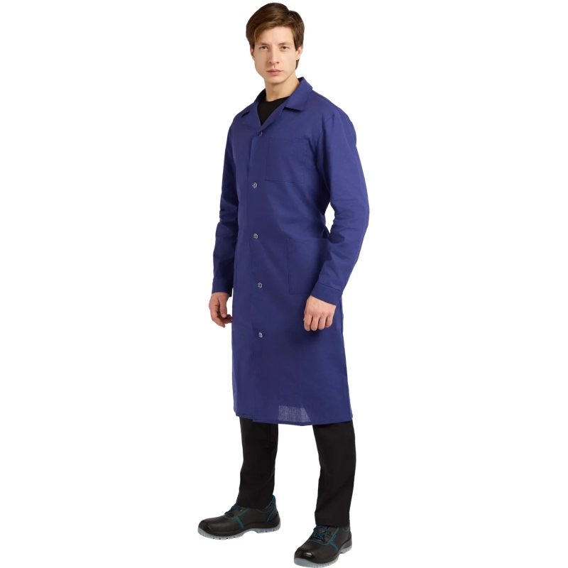 Халат муж у02 син 96-100/182-188