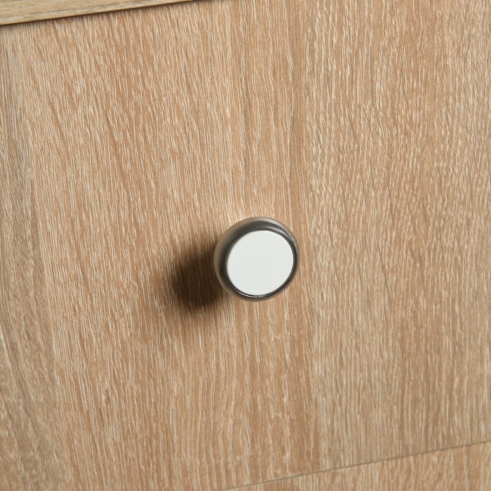 Ручка кнопка ТУНДРА РК101, цвет хром с белой вставкой, 8 шт TMP Ручка кнопка ТУНДРА РК101, цвет хром с белой вставкой, 8 шт TMP