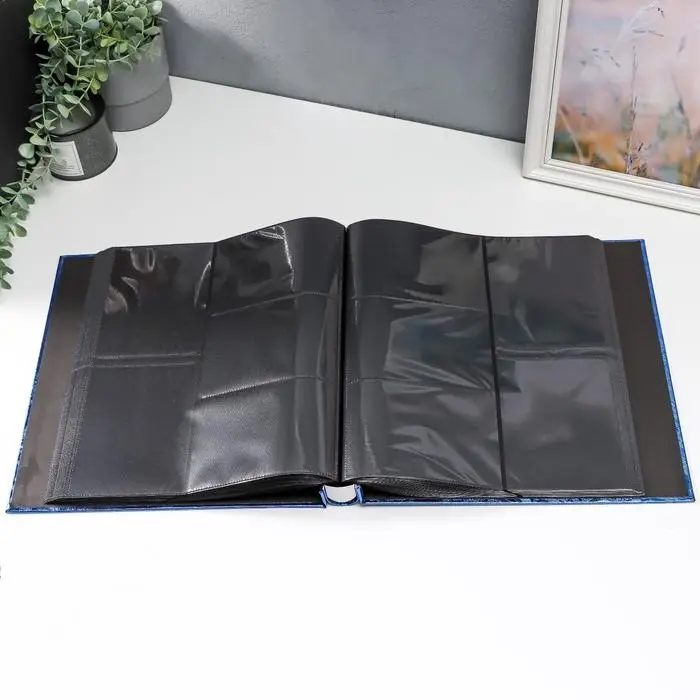 Фотоальбом на 600 фото 10х15 Фотоальбом на 600 фото 10х15 "Синие колокольчики"