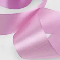 Лента атласная, 50 мм, 23&plusmn;1 м, светло-сиреневая №45
