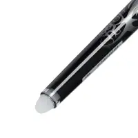 Стираемая ручка Pilot. Frixion, гелевая, чёрный стержень BL-FRP5 (B), узел 0.5 мм