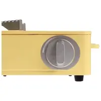 Плита газовая портативная maclay, для кемпинга, 20&times;32.5&times;10.5 см, бежевая