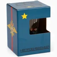 Стакан непробиваемый с пулей &laquo;Полицейский&raquo;, гранёный, 250 мл