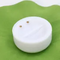 Садовая фигура с подсветкой &laquo;Лотос синий&raquo;, пластиковая, на батарейках, 10&times;13&times;4 см