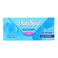 Прокладки ежедневные Day Spa, мультиформ Air, без запаха, ультратонкие, 60 шт.