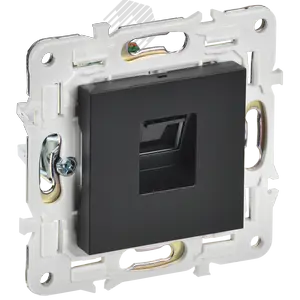 SKANDY Розетка компьютерная RJ45 кат.5E SK-K01Bl черный IEK