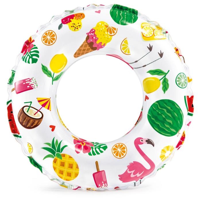 Круг для плавания «Яркий», d=61 см, от 6-10 лет, цвет МИКС, 59241NP INTEX Круг для плавания «Яркий», d=61 см, от 6-10 лет, цвет МИКС, 59241NP INTEX