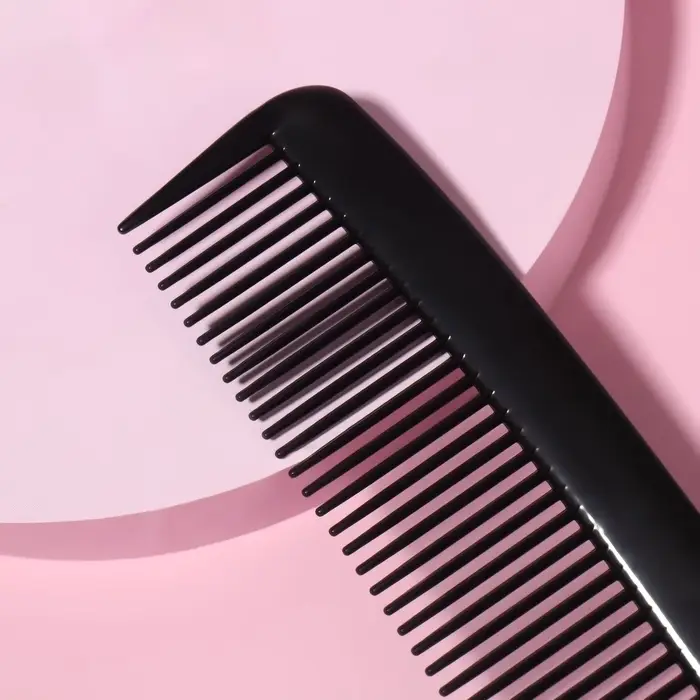 Расчёска комбинированная, 22&times;4.5(&plusmn;1) см, чёрная