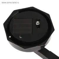 Садовый светильник &laquo;Шар&raquo;, уличный, на солнечной батарее, 14&times;15&times;10 см, 1 LED, свечение белое