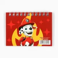Блокнот А7, 28 л., набор 4 шт., &laquo;Щенячий патруль&raquo;
