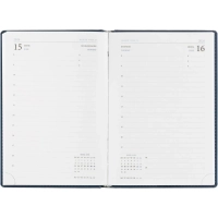 Ежедневник датированный 2026, синий,А5, 148х218 мм,352 стр,АТТАСНЕ Вива