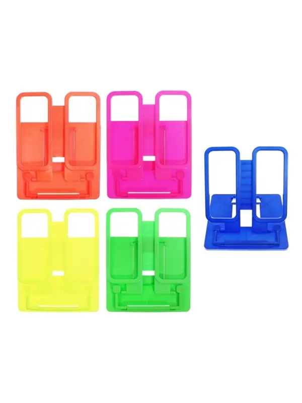 Подставка для книг и учебников, Calligrata, пластик, яркий, МИКС