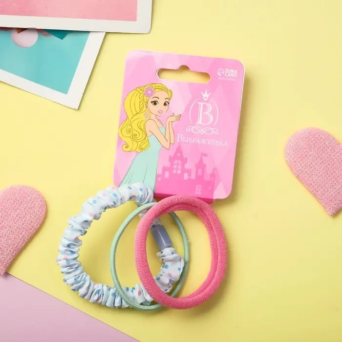 Резинка для волос Резинка для волос "Эмилия" (набор 3 шт) классика