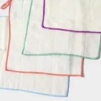 Салфетка для уборки Доляна &laquo;Люкс&raquo;, микрофибра, бамбук, 30&times;30 см, цвет МИКС