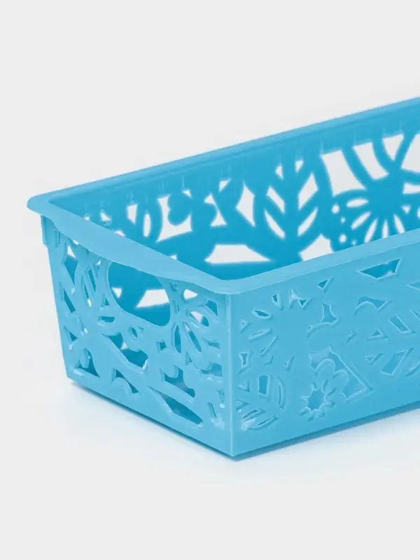 Корзина для хранения &laquo;Птицы&raquo;, пластик, 25&times;8.5&times;5 см, МИКС