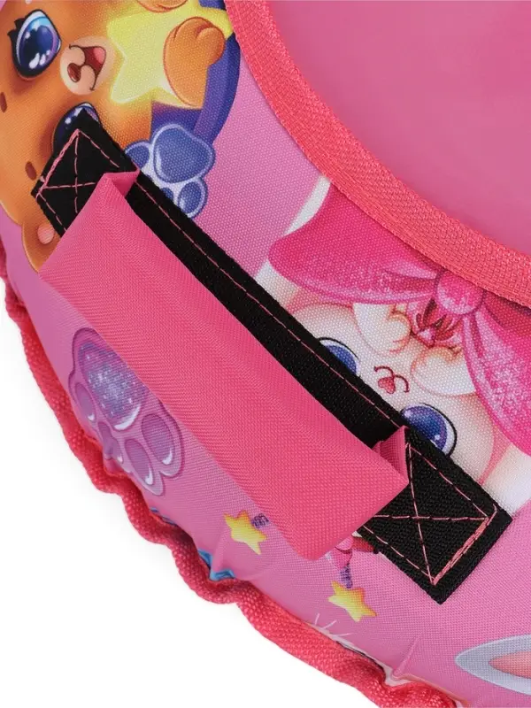 Тюбинг – ватрушка «Зверята», диаметр чехла 70 см, розовая, Winter Star Тюбинг – ватрушка «Зверята», диаметр чехла 70 см, розовая, Winter Star