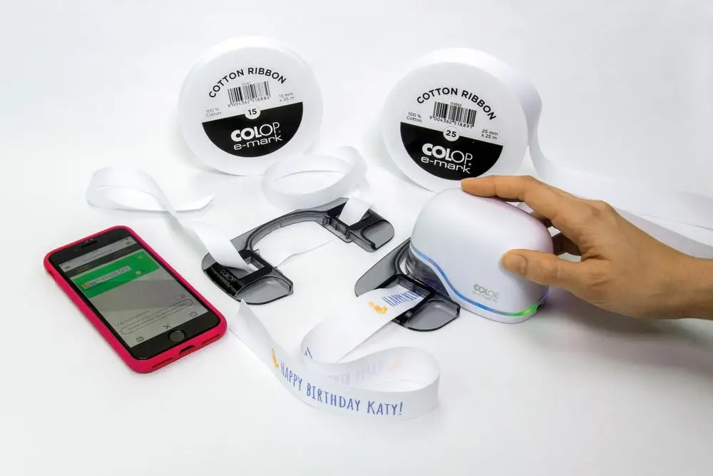 Лента Colop E-mark 25, белая Лента Colop E-mark 25, белая