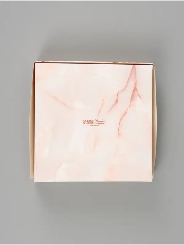 Коробка подарочная складная &laquo;Спасибо за знания!&raquo;, 20&times;20&times;4 см, с окном