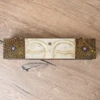 Шкатулка "Будда" 32х7х7 см, МДФ Шкатулка "Будда" 32х7х7 см, МДФ