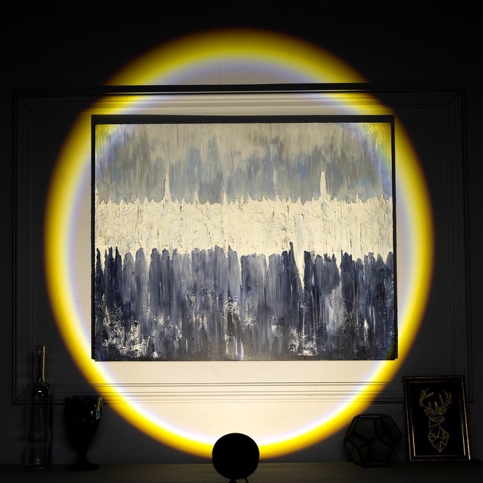 Световой прибор «Закат», 5 картриджей, свечение тёплое белое, 5 В Световой прибор «Закат», 5 картриджей, свечение тёплое белое, 5 В