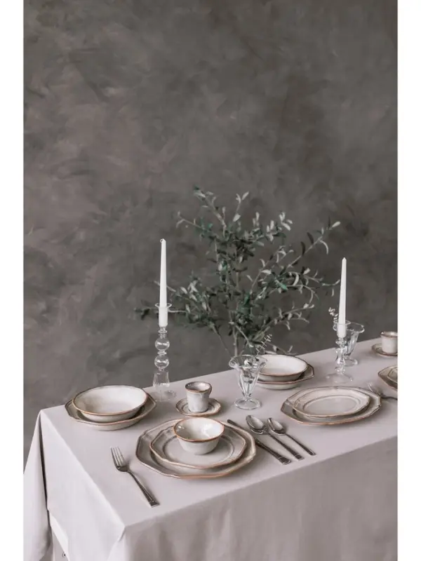 Блюдо сервировочное Magistro Vintage, 31&times;21.5&times;2.8 см, фарфор, серое