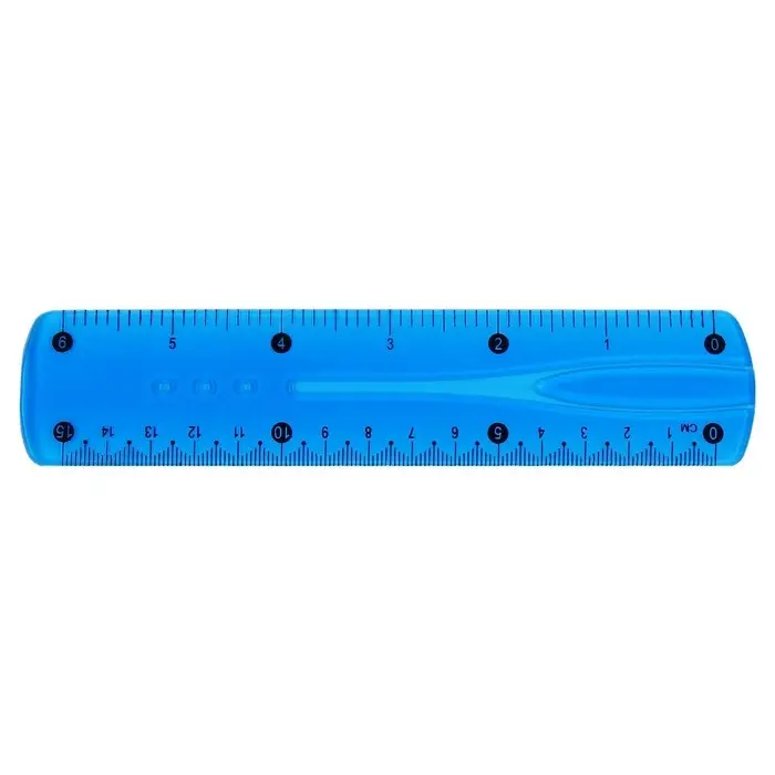 Линейка Calligrata 15 см, гибкая, силикон, МИКС Линейка Calligrata 15 см, гибкая, силикон, МИКС