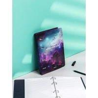 Ежедневник недатированный на кольцах Attache, 136л., 80г/м3, Galaxy