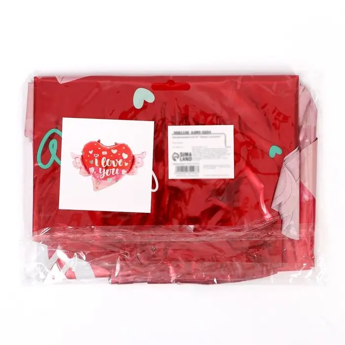 Шар фольгированный 24" &laquo;Сердце с крыльями&raquo;