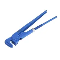 Ключ трубный рычажный ТУНДРА, плоский зажим 90&deg;, раскрытие до 50 мм, №2, 1 1/2"