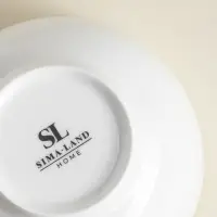 Салатники SL Home &laquo;Каскарон&raquo;, 900 мл, d=16 см, набор 2 шт., костяной фарфор, белые