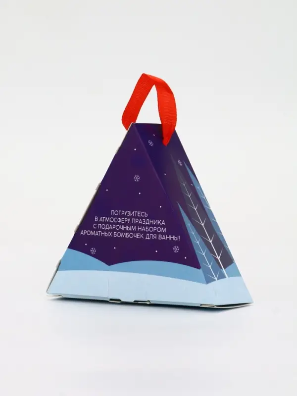 Бомбочки для ванны &laquo;Мишка&raquo;, 3 шт. &times; 40 г, морозная черника, URAL LAB