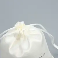 Мешочек подарочный атласный &laquo;Тебя люблю&raquo;, 10 х 12 см +/- 1.5 см