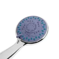 Душевая лейка ZEIN Z0401, 4 режима, средняя, d=95 мм, пластик, цвет хром