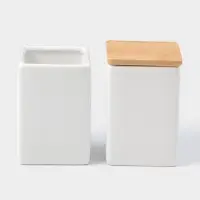 Набор аксессуаров для ванной комнаты SAVANNA Square, 4 предмета, дозатор для мыла, 2 стакана, подставка, белый