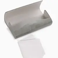 Футляр для очков на магните, 15.5&times;3.3&times;6 см, серый