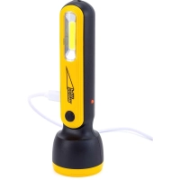 Фонарь ручной ЯРКИЙ ЛУЧ LA-110 Комбо +COB акк. встр.ЗУ