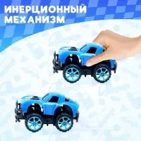 Машина инерционная &laquo;Джип&raquo;, цвета МИКС