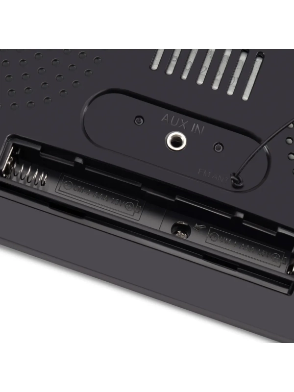 Радиобудильник H-RCL238 черный LCD подсв зеленая часы цифров Радиобудильник H-RCL238 черный LCD подсв зеленая часы цифров