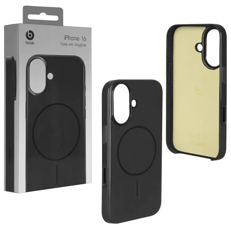 Чехол Beats iPh 16 (MagSafe) Mignight Black Чехол Beats iPh 16 (MagSafe) Mignight Black