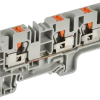 ARMAFIX Клемма пружинная Push-in CP-MC 3 вывода 10мм2 серая IEK