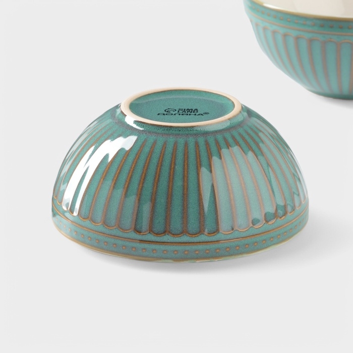 Набор салатников 2 шт Доляна Набор салатников 2 шт Доляна "Винтаж" 15х15х6,5 см, цвет синий