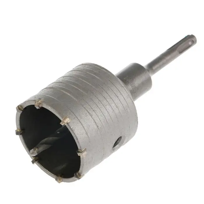 Коронка буровая в сборе ТУНДРА, SDS-plus, М22&times;68 мм