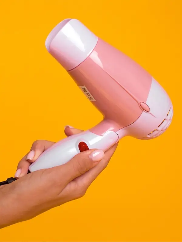 Фен Luazon LF-23, 800 Вт, 2 режима, складная ручка, розовый
