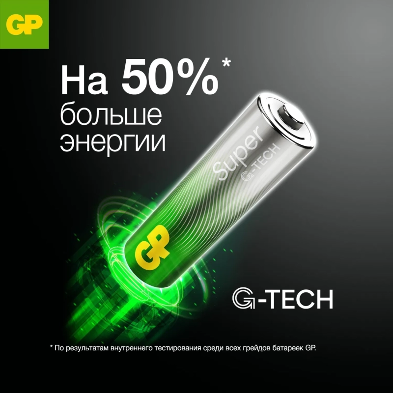Батарейка GP Super эконом AA/LR6/15A (15ARS-SB4/15AA21RA-2CRS4) 96шт/уп