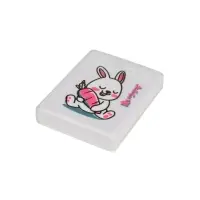 Ластик HappyGraphix KAWAII ANIMALS, МИКС