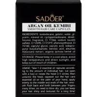 Масло для волос в капсулах, с аргановым маслом и лесным орехом, 1 мл &times; 30 шт.