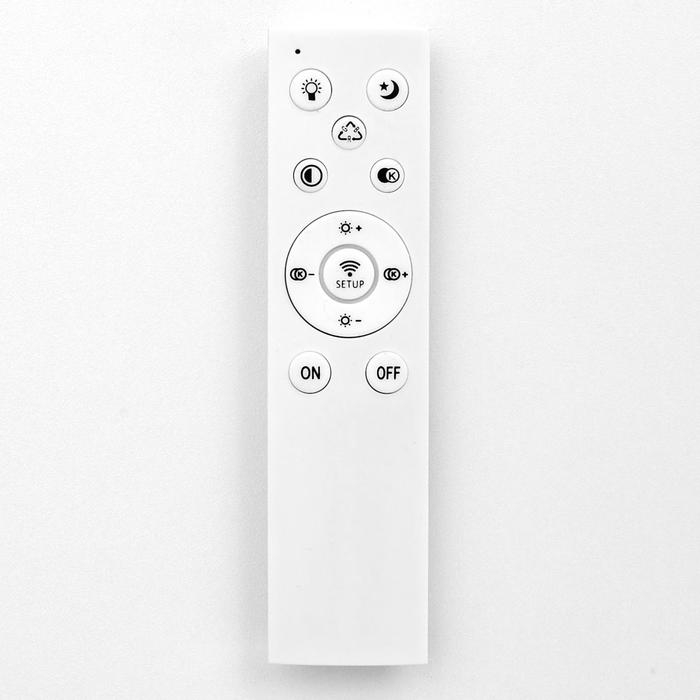 Люстра с ПДУ 1342/3 LED 160Вт 3000-6000К золото 77х55х20 см BayerLux