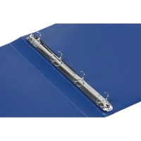 Папка на 4-х кольцах пласт. 16/25мм А4 ATTACHE синяя